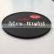 Customized 3D basketball logo eco-friendly silicone rubber pvc cup coaster