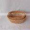 100% handmade garden coffee cup basket weaving round FULL willow basket