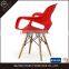 Wood Design Red French Arm Chair