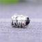 T151 Infinity Antique 925 Sterling Silver Floral Love Charm I Love You To The Moon And Back Charm Bead