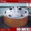 classical pool bathtub with 3.0HP air jets pump , commercial enameled bathtubs, 4 person hot tub