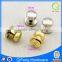 Brass material handbag accessories knob stud rivets with screws fixed