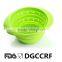 High Quantity Kitchen Silicone Round Strainer collapsible colander silicone sink strainer