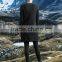 2014 new fashion cashmere sweater with buttons and pocket