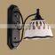 European Style Metal Interior Decoration Glass Wall Lamp