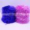 100% polyester feather yarn , with heat setting polyester feather yarn high quality