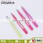 SS88ST -2015 New design stainless steel printing color eyebrow tweezers