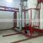 Step by step powder coating line for heavy products