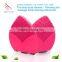 Portable anion sillicone facial cleaning instrument electric facial cleaning brush