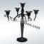 Black Metal Candelabra 2015 Weddings Centerpiece For Candellight Dinner