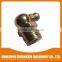 China manufacture supply steel grease gun nipple m12x1 90DG