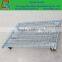 Sell Online Folding Metal Wire Mesh Container/ Stackable Storage Cage/ Metal Basket