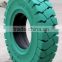 China 14.00-24 14.00x24 14.00 24 wheelchair tires solid rubber solid tires backhoe wheel loader spare parts