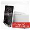Customized barcode printed loyalty metal card