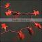 Christmas lights LED,led light with felt flower decoration