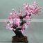 Holiday Decorative Beautiful Artificial peach blossom tree lights