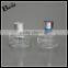 cosmetic  china simple 100ml clear roumd perfume empty glass bottle silver aluminum cap best sale lowest price wholesale