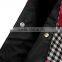 Fashion Black And White Lattice Double Layer Cotton Tote Bag,Wholesale Cheap Lunch Bag