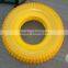 4.00-8 wheelbarrow and hand trolley PU foam flat wheel