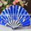 Best gift bamboo fabric hand fan