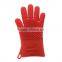 2016 Hot selling FDA grade Kitchenware Baking Silicone Oven Mitt Microwave oven gloves