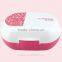 700ML Three Divides Plastic Packing Lunch Box with lock