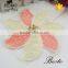 China manufacturer customized fabric applique for girl's dress