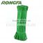 6mm x 25cm green paper twist tie for garden and agriculture