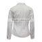Fashion 2016 summer formal long sleeve elegant white stripe shirts for women