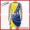 Popular womens lycra netball dress popular netball bodysuits team custom netball jersey