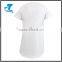 fashion cotton short sleeve men breathable blank long hem t-shirt