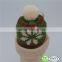 Decoration Plush Toy's Stuff Knitted Hat Christmas Mini Small Hat and Scarf