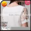 Contemporary hand work blouse designs with short sleeve