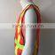 Hi Viz Orange Mesh PVC Reflective Tape Roadway Safety Vest for Canada