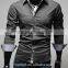 Hot product for 2015 latest new style fashion boy's shirt with cheap factory price
