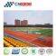 Full Silicon PU Synthetic Running Track/Runway/Tartan for Sports Field