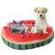 Comfortable Summer Fruit Round Pet Cushion Cat Dog Mat Pet Pad Bed Cover