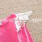 Flutter sleeves solid baby girl long sleeve t shirt M7032001