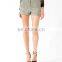 Cuffed Metallic Shorts CSS0017