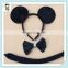 Kids Party Minnie Mouse Animal Ears Headbands with Bow Tail HPC-0794