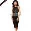 Wholesale Lace Top Midi Bodycon Dresses Women Elegant