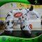 Excellent Design Giant Inflatable Parade Milk Cow , Inflatable Helium Advertising Bull Animals Model
