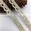 1cm gold yarn OLCT011 chantilly saree price crochet flexible metal lace trim