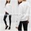 Wholesale Garment From China Raglan Sleeves Crew Neck Sweatshirt With Fitted Trims