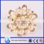 Wholesale rhinestone imitation pearl Brooch for Wedding Invitation bridal rhinestone brooch crystal brooch pearl wedding bouquet
