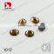 DZ-1012 oval shaped flat back crystal rhinestones for jewelry making