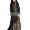 Women's 2017 Dubai Style High Quality Printed Burkha Abaya For Casual Arabic Islamic Wear (Printed Abaya)