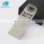 2017 Factory direct sale cheap custom logo metal stainless steel bookmarks