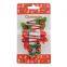 Christmas hair accessories alloy Fabric elastic hair clip set for kids