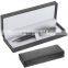 Luxury Twist Frosted Black Barrel Metal Ball Pen With Gift Box RB17091